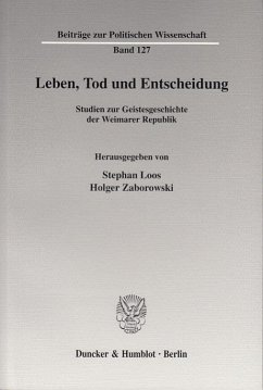 Cover Leben, Tod und Entscheidung