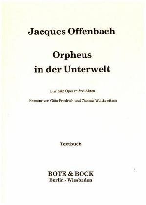 Orpheus in der Unterwelt Orpheus in der Unterwelt