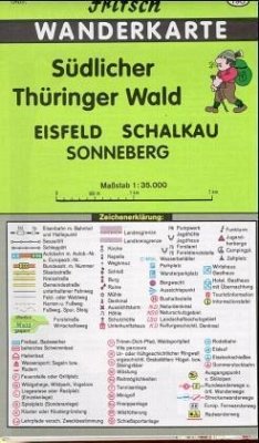 Cover Fritsch Karte - Südlicher Thüringer Wald