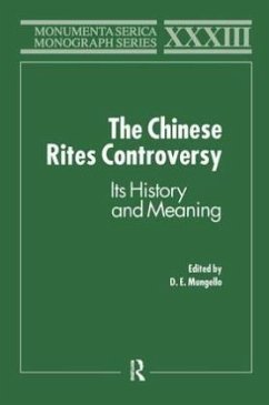 Cover The Chinese Rites Controversy