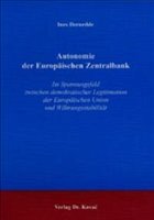 Autonomie der Europäischen Zentralbank