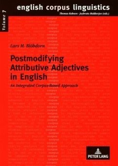 Postmodifying Attributive Adjectives in English - Blöhdorn, Lars M.