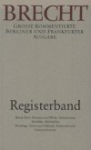 Registerband / Werke, Große kommentierte Berliner und Frankfurter Ausgabe