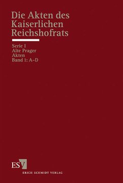 Die Akten des Kaiserlichen Reichshofrats (RHR) – Gesamtausgabe –