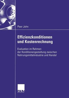 Cover Effizienzkonditionen und Kostenrechnung
