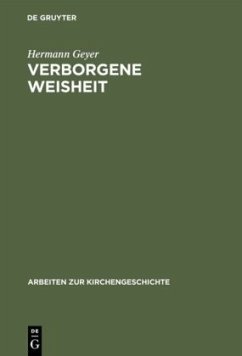 Verborgene Weisheit - Geyer, Hermann