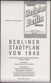 Berliner Stadtplan von 1946 - Karwelat, Jürgen; Müller, Bernhard