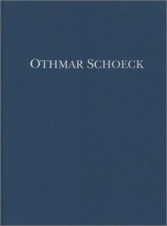 Cover Schoeck, O: Werke für kleines Orchester und für Streichorche