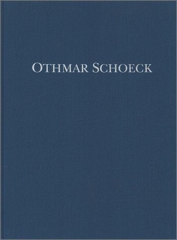 Schoeck, O: Werke für kleines Orchester und für Streichorche