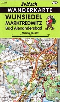 Fritsch Karte - Wunsiedel, Marktredwitz, Bad Alexandersbad