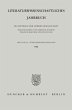 Literaturwissenschaftliches Jahrbuch. - Bild 1