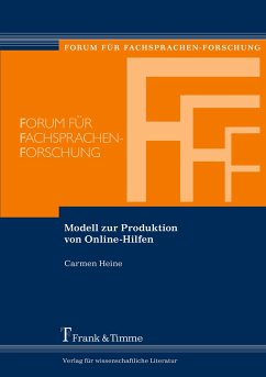 Modell zur Produktion von Online-Hilfen - Heine, Carmen