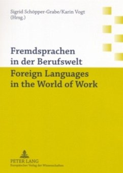 Cover Fremdsprachen in der Berufswelt- Foreign Languages in the World of Work