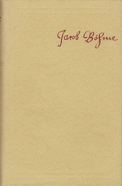 Jacob Böhme: Sämtliche Schriften / Band 3: De triplici vita hominis, oder Von dem Dreyfachen Leben des Menschen (1620) / / Jacob Böhme: Sämtliche Schriften 3 - Böhme, Jacob