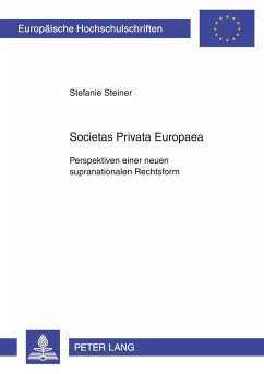 Societas Privata Europaea - Steiner, Stefanie