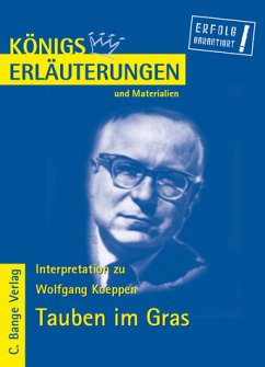 Erläuterungen zu Wolfgang Koeppen, Tauben im Gras - Horst Grobe