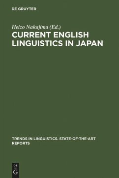 Current English Linguistics in Japan