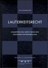 Lauterkeitsrecht - Baudenbacher, Carl