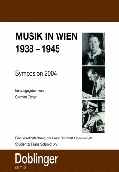 Cover Studien zu Franz Schmidt / Musik in Wien 1938-1945