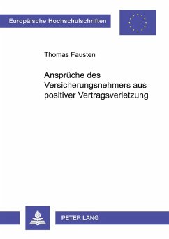 Cover Ansprüche des Versicherungsnehmers aus positiver Vertragsverletzung