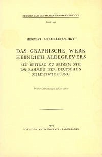 Das graphische Werk Heinrich Aldegrevers