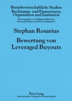 Bewertung von Leveraged Buyouts - Rosarius, Stephan Michael