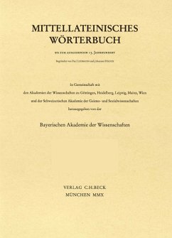 Mittellateinisches Wörterbuch 19. Lieferung (conductus - coniugium)