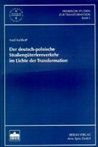 Cover Der deutsch-polnische Straßengüterfernverkehr im Lichte der Transformation