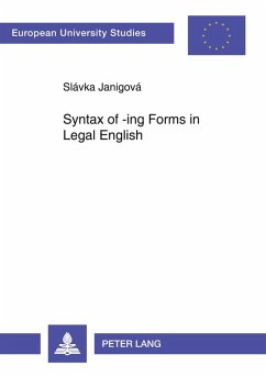 Cover Syntax of -ing Forms in Legal English