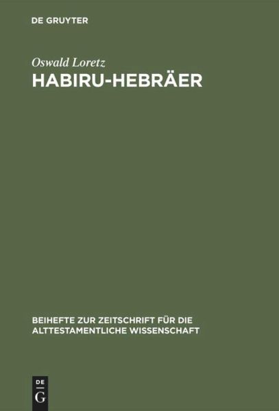 Habiru-Hebräer Habiru-Hebräer