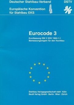 Cover Eurocode 3, Kurzfassung DIN V ENV 1993-1-1, Bemessungsregeln für den Hochbau