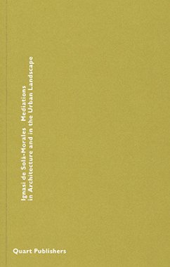 Cover Mediations in Architecture and in the Urban Landscape