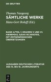 Sämtliche Werke, Band 4/Teil 1, Dramen V und VI: Hieremias, Iudas Iscariotes, mit zeitgenössischen Übersetzungen