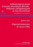 Allgemeininteressen im neuen UWG