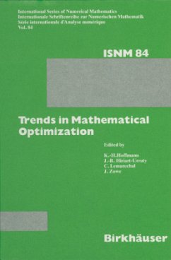 Trends in Mathematical Optimization - Hoffmann, K. H.