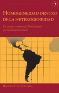 Homogeneidad dentro de la heterogeneidad - Guevara, Rigoberto