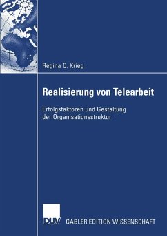 Cover Realisierung von Telearbeit