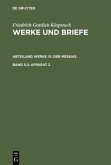 Apparat 2 / Friedrich Gottlieb Klopstock: Werke und Briefe. Abteilung Werke IV: Der Messias Abt. Werke, Band 5.2, Bd.5.2