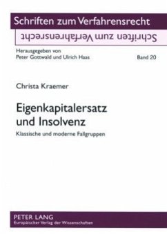 Eigenkapitalersatz und Insolvenz - Kraemer, Christa