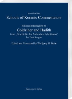 Schools of Koranic Commentators - Goldziher, Ignaz