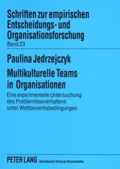 Multikulturelle Teams in Organisationen - Jedrzejczyk, Paulina