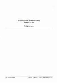 Homöopathische Behandlung Ihres Kindes - Grätz, Joachim F; Plattner, Inge