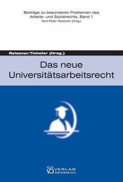 Das neue Universitätsarbeitsrecht