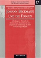 Johann Beckmann und die Folgen