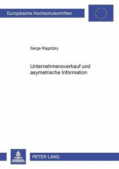 Cover Unternehmensverkauf und asymmetrische Information