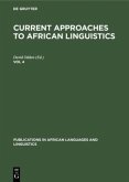 Current Approaches to African Linguistics. Vol 4
