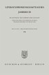 Literaturwissenschaftliches Jahrbuch. - Bild 1