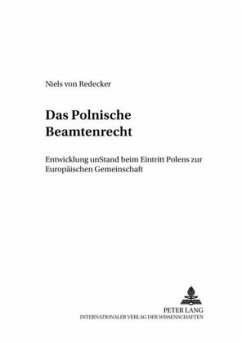 Das polnische Beamtenrecht - Redecker, Niels von