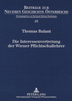 Cover Die Interessenvertretung der Wiener Pflichtschullehrer