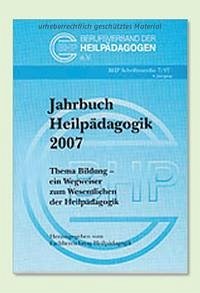 Jahrbuch Heilpädagogik 2007